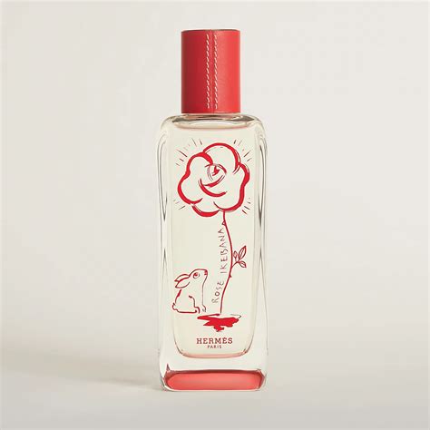 hermes rose ikebana perfume.